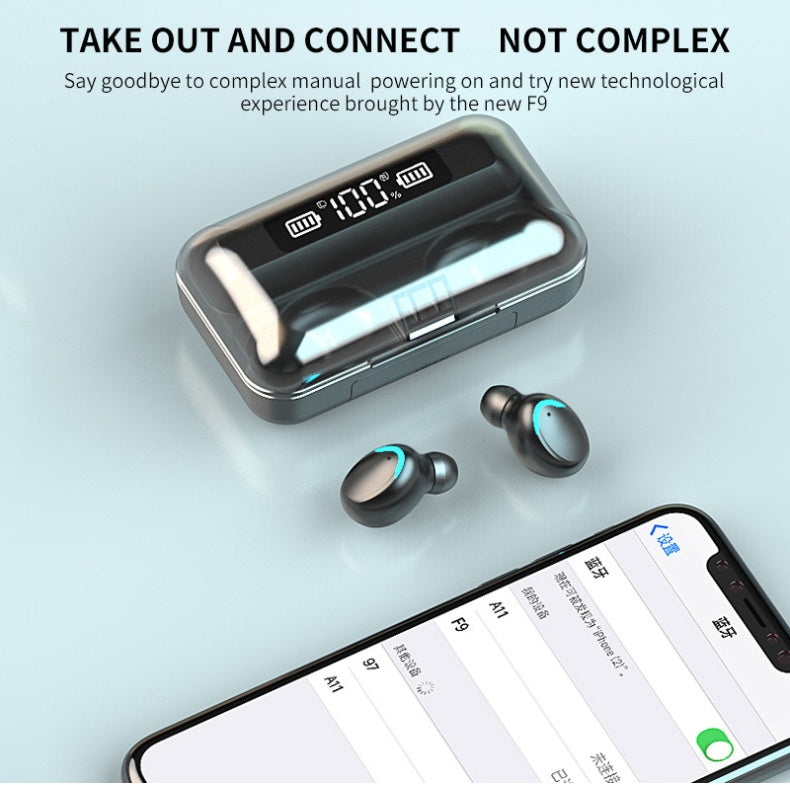 FEDINEX LUXTOUCH – Touch Bluetooth Earphones with Dynamic Light Effect