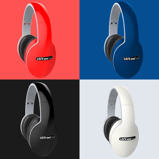 FEDINEX TONE: Auriculares supraaurales con cable, sonido envolvente y comodidad duradera.