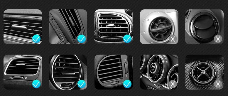 FEDINEX DRIVECHARGE – Caricatore Auto con Supporto e Adattatori Universali