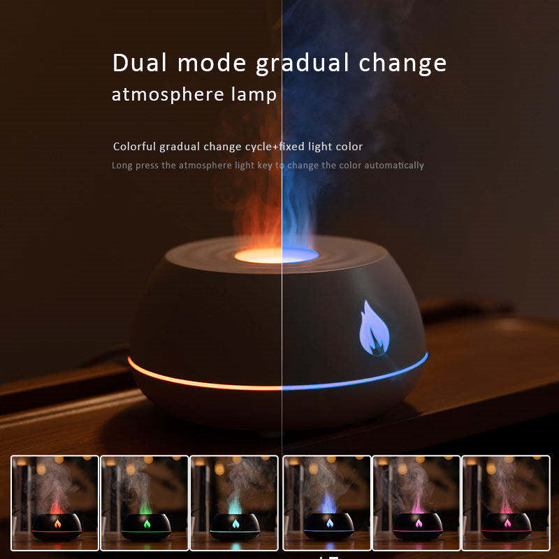 FEDINEX FLAMEA – Aromatherapy Diffuser with Flame Effect and Night Light