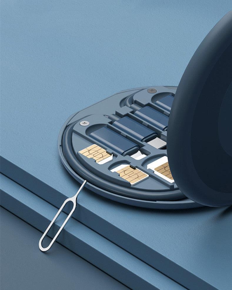 FEDINEX FLEXCORE – Cable universal 6 en 1 para datos, carga y gestión de tarjetas SIM