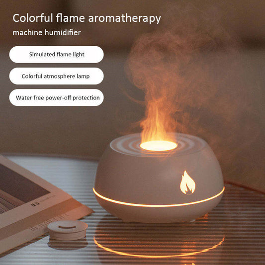 FEDINEX FLAMEA – Aromatherapy Diffuser with Flame Effect and Night Light