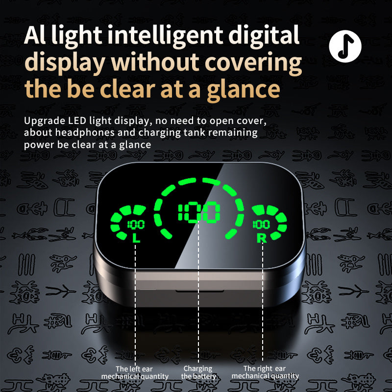 FEDINEX YD03 – Auricolari Wireless Intelligenti con Display a LED